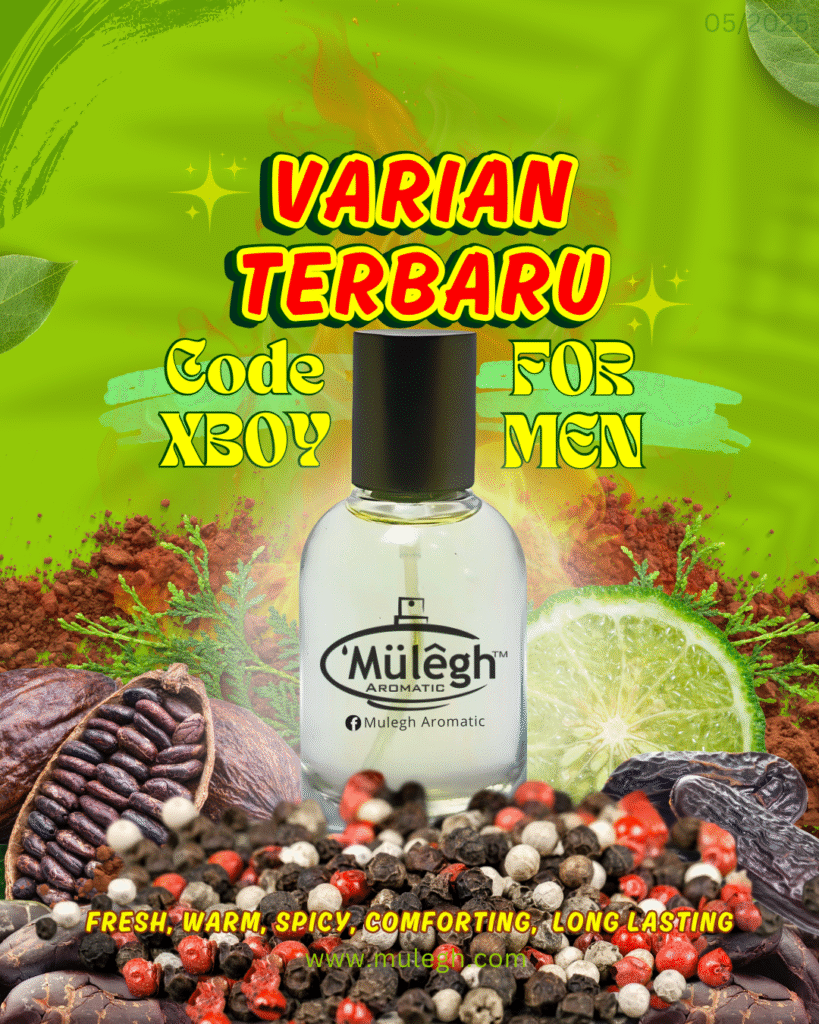 cover aroma rempah maskulin