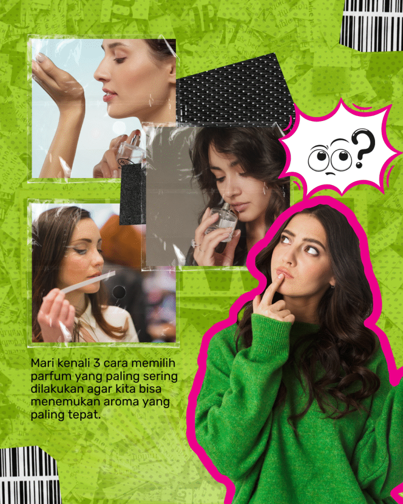 sampul cara menguji aroma parfum